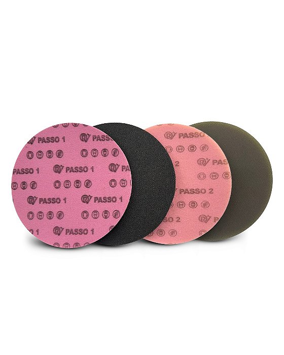 Lixa Resolvidro 6 Polegadas Passo 1 e 2