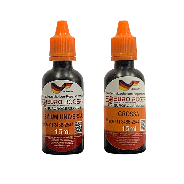 Resina Reparo Parabrisas Premium e Grossa 15ml