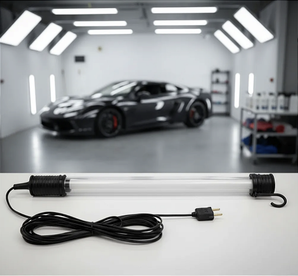 Suporte Luminaria Com Lampada UV 15W 127 ou 220 VOLTS