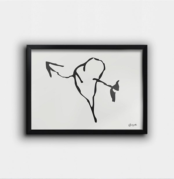 Quadro decorativo - Coração