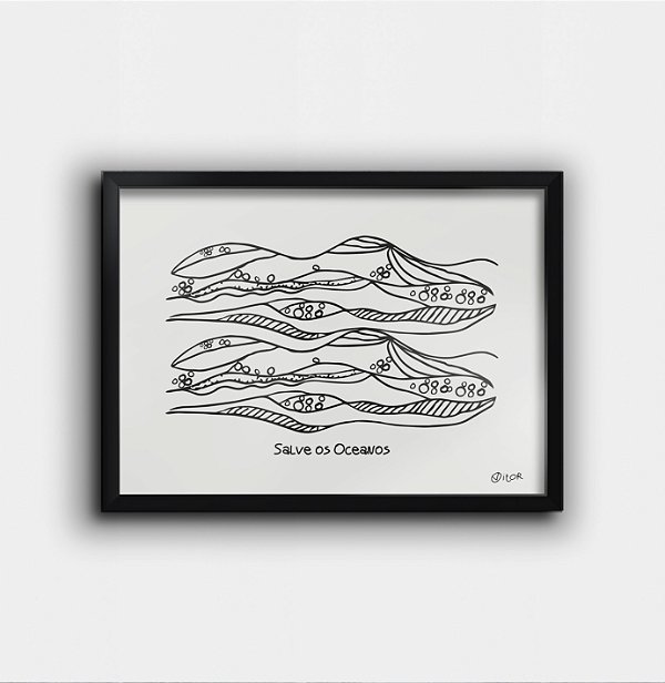Quadro decorativo - Oceanos