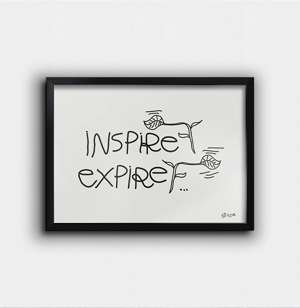 Quadro decorativo - Inspire