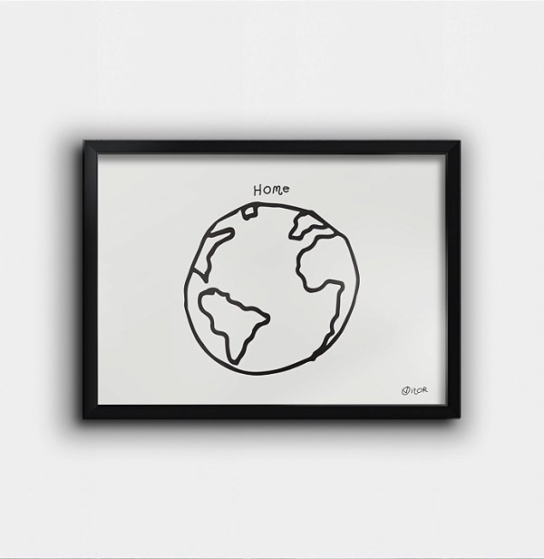 Quadro decorativo - Home