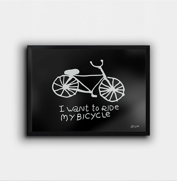 Quadro decorativo - Bike