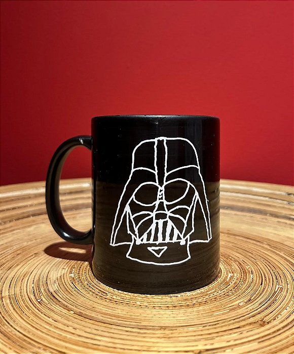 Caneca Porcelana Darth Vader