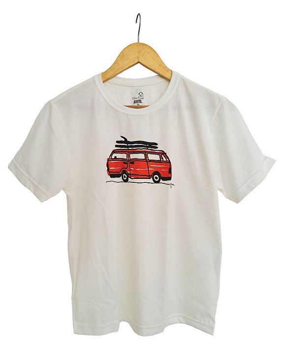 Camiseta Kids em Malha PET Reciclada - Kombi