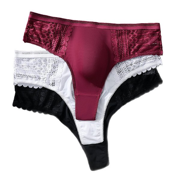 Calcinha Masculina em Renda