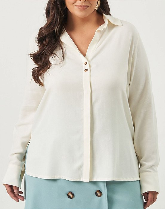 Camisa Essencial Off Plus Size