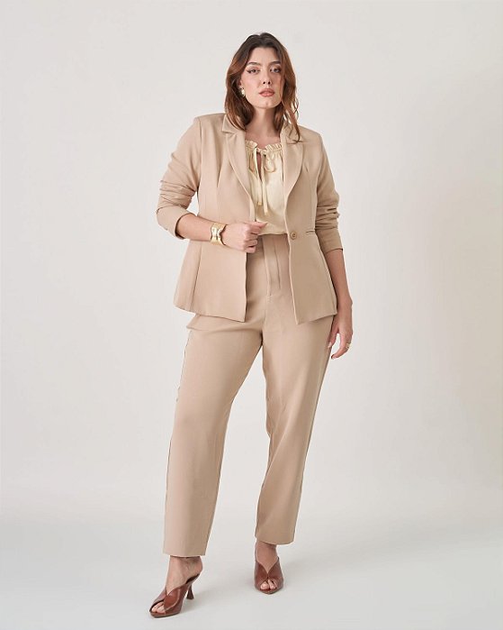 Blazer Classy Capuccino Plus Size