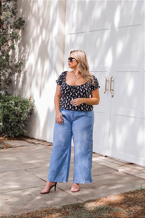 pantalona jeans plus size