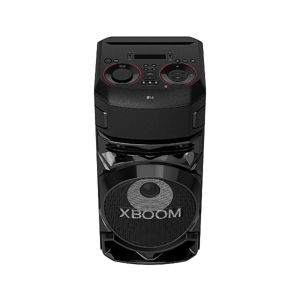 Caixa de Som Acústica LG XBOOM RN5 Multi Bluetooth, Super Graves, Entrada de Microfone e Guitarra Preto