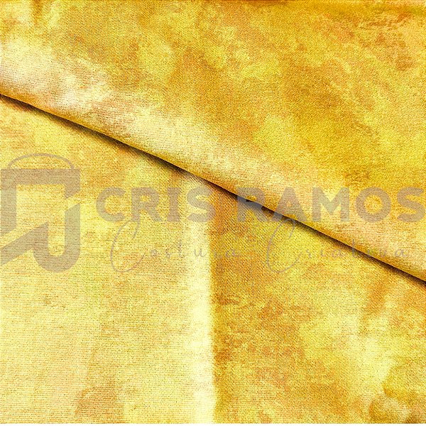 Tecido Mármore Amarelo Digital (50cm x 150cm)