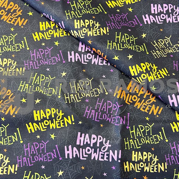 Tecido Happy Halloween Digital (50cm x 150cm)