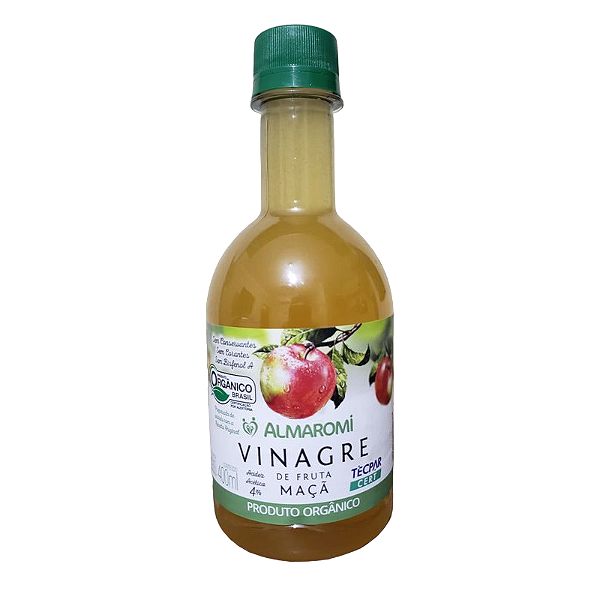Vinagre de Maçã Almaromi Orgânico 400ml