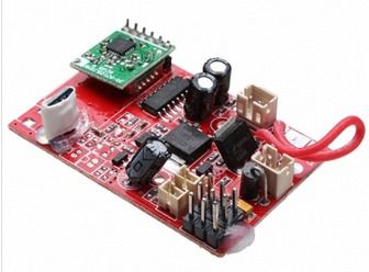 Placa Receptora Para Helicoptero V913 Rc Motor Escova   Wltoys