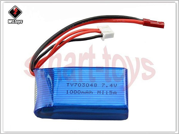 Bateria de Lipo  7.4Volts x 1000mAh   HJ