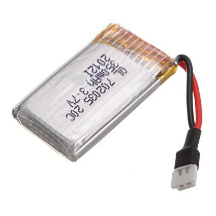 Bateria de Lition 3.7 Volts x 380mAh  20c  HJ
