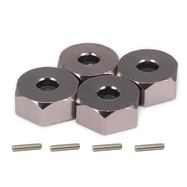 Sextavados + Travas Para Carrinhos Rc 124007 124016 124017 144001 144010