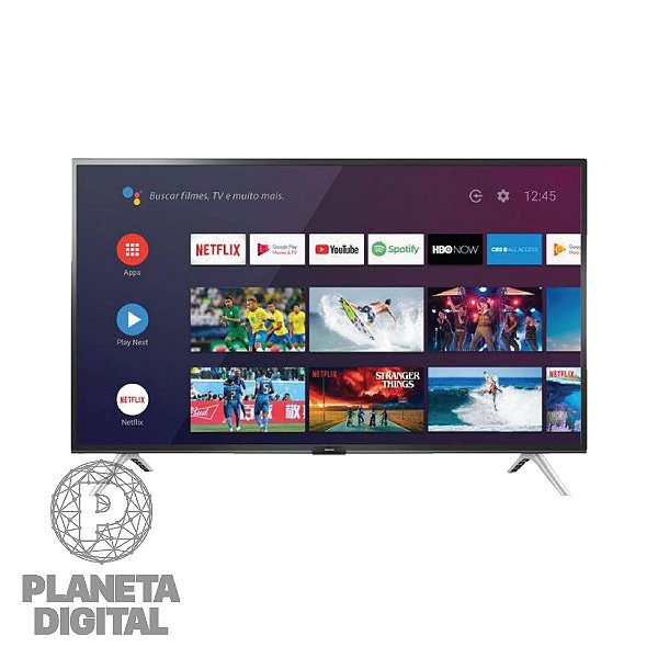 Smart TV HDR 32" 32S5300 HDMI Bluetooth Wi-Fi Netflix GloboPlay Youtube - SEMP TCL