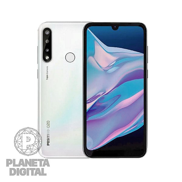 Smartphone Positivo Q20 Tela 6.1" 128GB RAM 4GB Câmera 13MP - POSITIVO