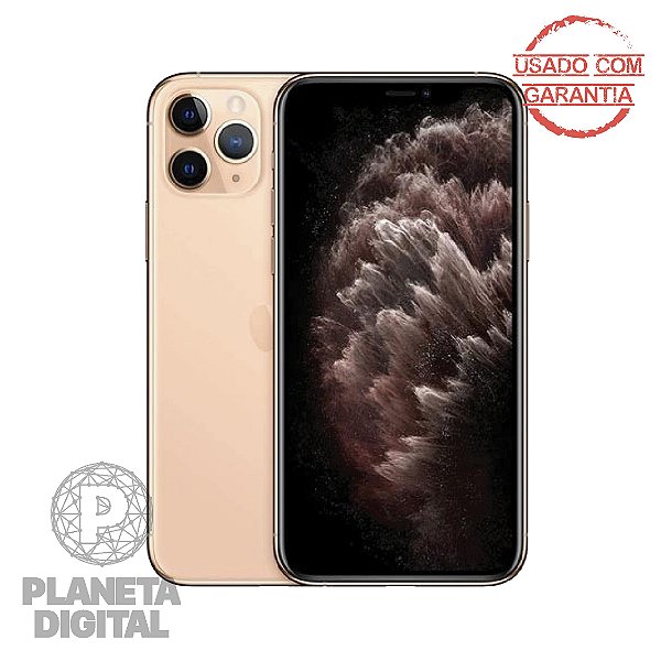 iPhone 11 Pro iOS13 Tela 5.8" 512GB RAM 4GB Câmera tripla 12MP [APARELHO USADO] - APPLE