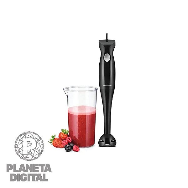 Mixer de Alimentos 200W Acompanha Copo PP de 500ml Preto 220V FP010 - MULTILASER