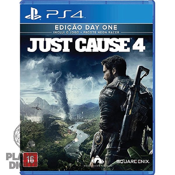 Jogo Just Cause 4 para PS4 Edição Day One Neon Racer Pack - SQUARE ENIX