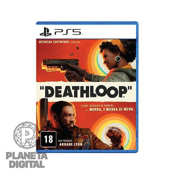 Jogo Deathloop para PS5 Explore o mundo artístico de Arkane Tiro