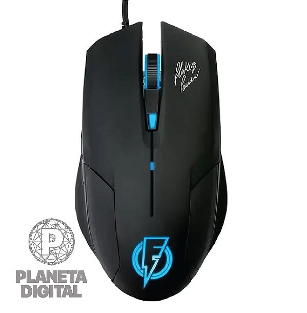 Mouse Gamer Stream Iluminação LED 7 Cores Óptico 5G 6 Botões - ELG STORE