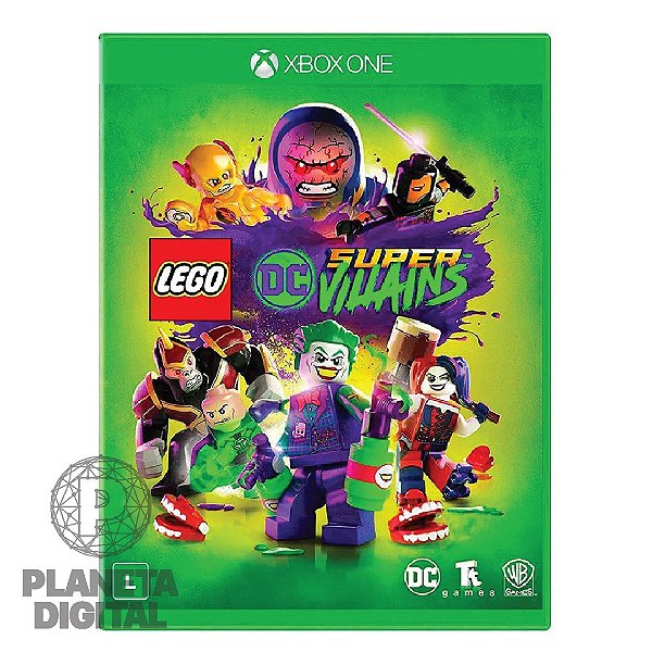 Jogo DC Super Villans para Xbox One "É bom ser Mau" Aventura e Ação - WB GAMES