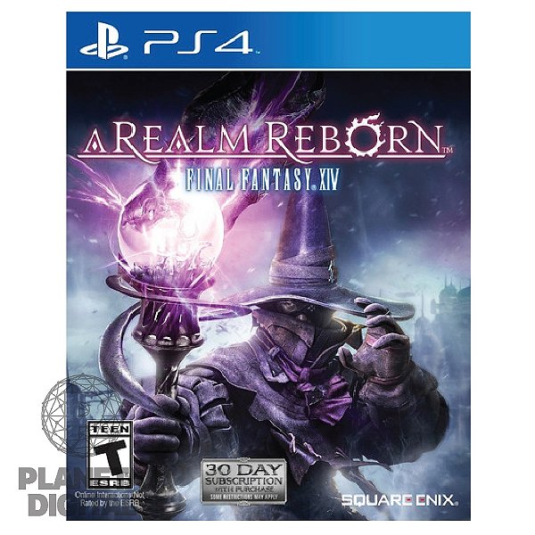 Jogo Final Fantasy XIV: A Realm Reborn para PS4 Saída de Vídeo HD