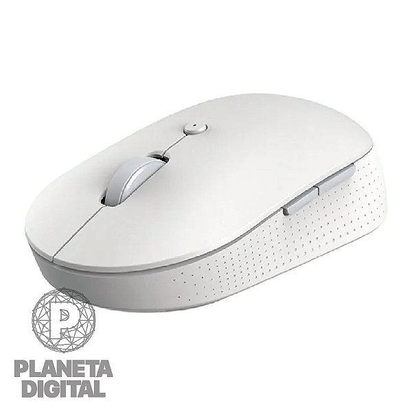 Mouse Mi Dual Mode Silent Edition 1300DPI Ultra Silencioso UBS 2.0 Design Ergonômico 5 Botões Alcance de Até 08 Metros - XIAOMI