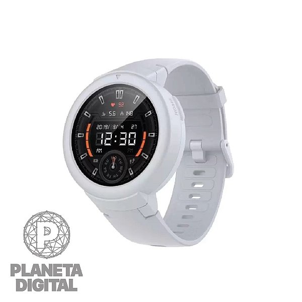 Smartwatch Amazfit Verge Lite Tela 1.3" AMOLED 390mAh Bluetooth Android e iOS Wi-Fi Acelerômetro Branco XM426 - XIAOMI