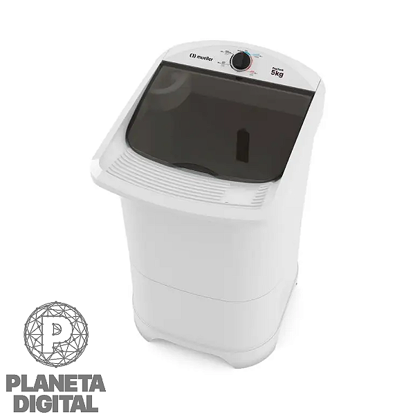 Tanquinho PopTank 5Kg 270W 4 Programas de Lavagem Esfregador com Apoio para Sabão Turbilhonador Eficiente - MUELLER