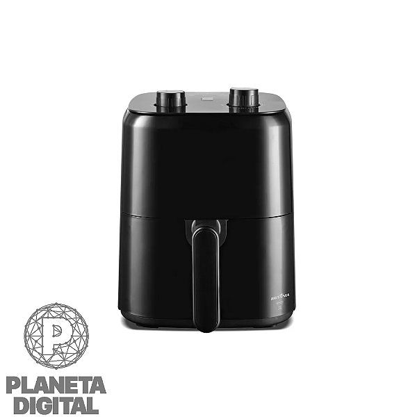 Air Fryer 1300W Capacidade: 3 Litros Revestimento Antiaderente Timer de 60 minutos Desligamento Automático Base Antiderrapante BFR31 - BRITÂNIA