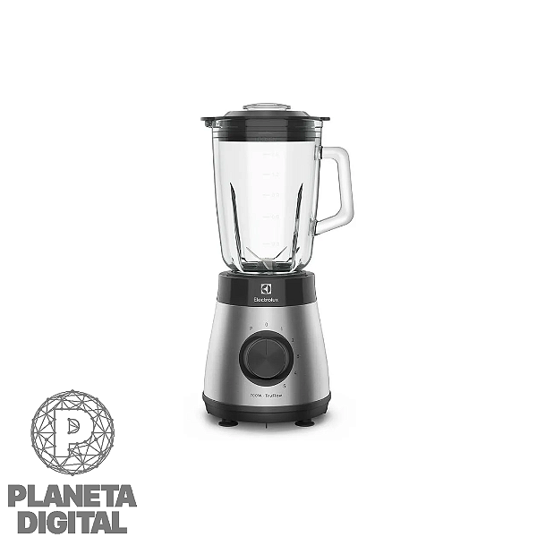 Liquidificador com Jarra de Vidro Experience Tecnologia TruFlow 1,5L 700W 5 Velocidades + Função Pulsar Lâminas de Aço Inoxidável EBS30 - ELECTROLUX