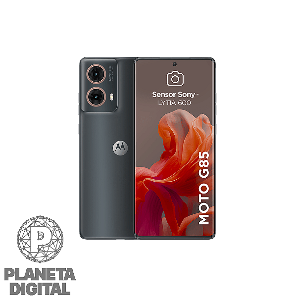 Smartphone Moto G85 5G 256GB 8GB RAM Tela 6.67" P-OLED Câmeras Traseiras: 50MP+8MP NFC 5000mAh Android 14 - MOTOROLA
