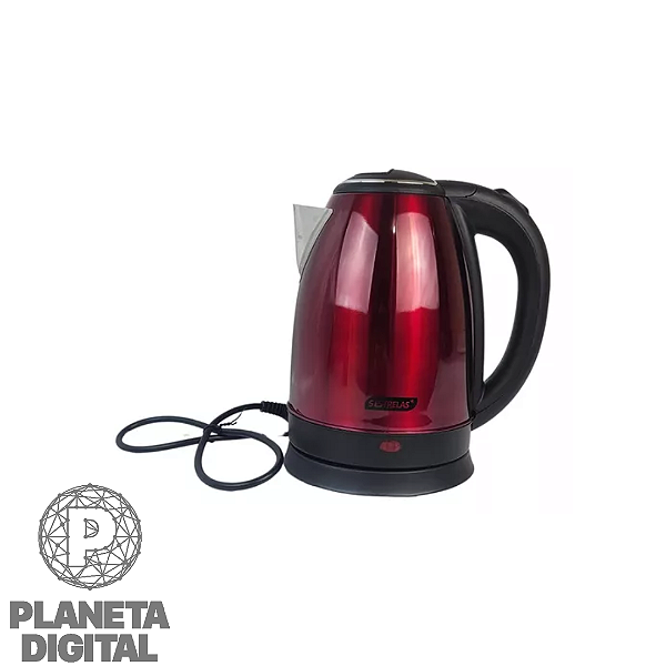Chaleira Elétrica 1.8L Desligamento Automático Luz Indicadora de Funcionamento - 5 ESTRELAS