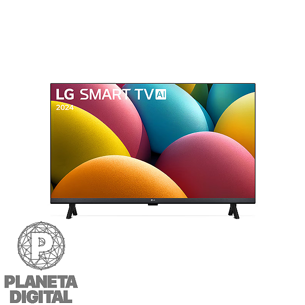 Smart TV 32" HD 10W RMS Sistema Operacional: WebOS 23 HDR10 Wi-Fi, Bluetooth 5.0. HDMI, USB 2.0 Processador: AI a5 Ger6 32LR600BPSA - LG