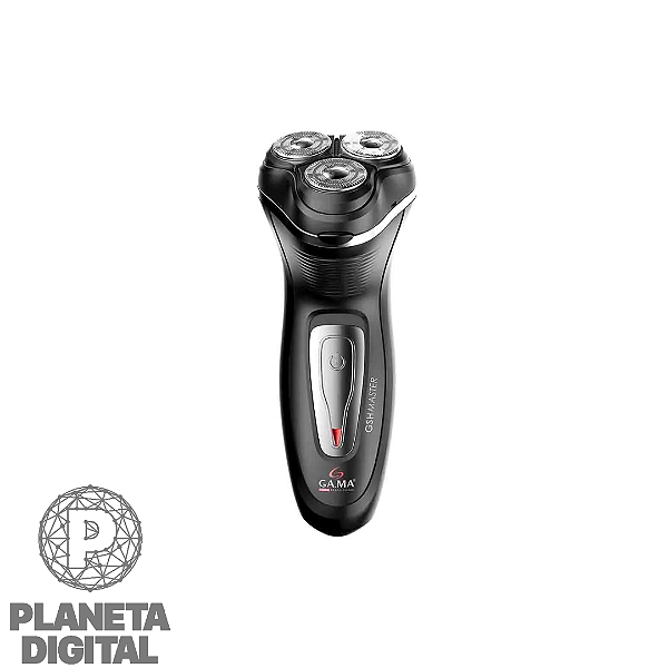 Barbeador Elétrico 3 Lâminas Flutuantes 3W Tecnologias: Double Track System e Precision Cut GSH855 - GA.MA ITALY