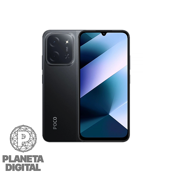 Smartphone POCO C85 4G 256GB 8GB RAM NFC Tela 6.9" IPS LCD 6.000mAh Android 15 + HyperOS 2.0 - XIAOMI