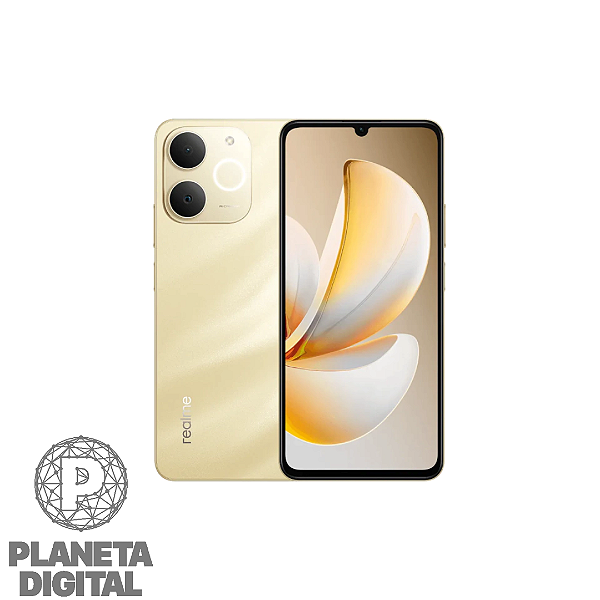 [LANÇAMENTO] Smartphone Note 70S 4G 128GB 4GB RAM Tela 6.74" IPS LCD Câmera: 13MP Android 15 Bateria: 6.000mAh - REALME