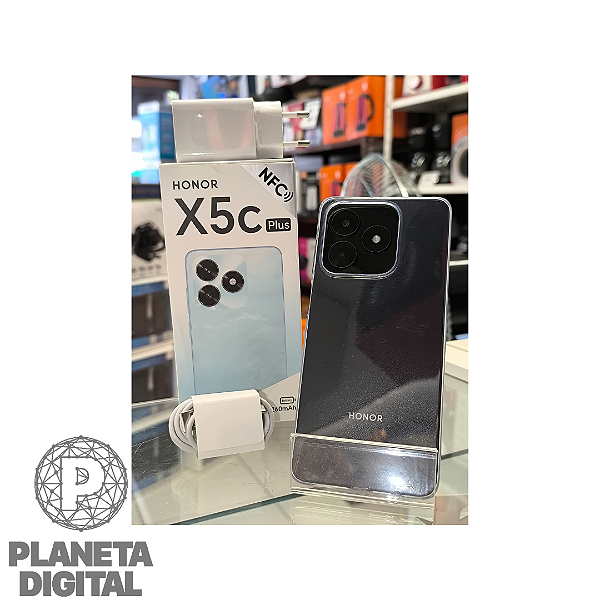 [LANÇAMENTO] Smartphone X5C Plus 4G 256GB 4GB RAM Tela 6.74" LCD Android 15 Bateria: 5.260mAh - HONOR