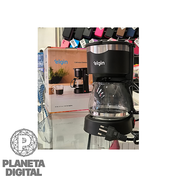 Cafeteira Elétrica 15X Base com Aquecimento 675W Sistema Corta-pingos 42CAF100 - ELGIN