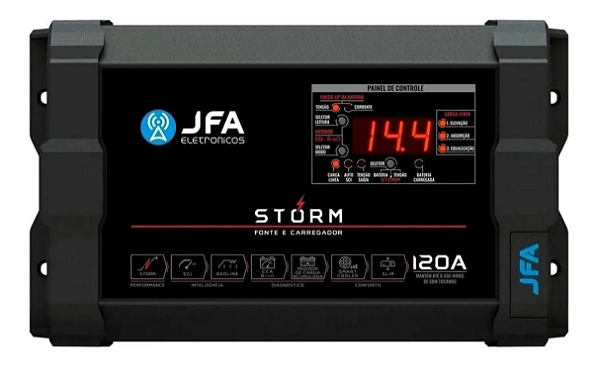 Fonte Automotiva JFA Storm 120A Bivolt