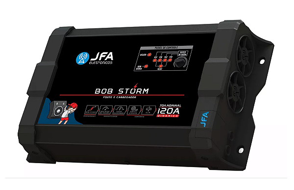 Fonte Carregador JFA 120 Bob Storm Bivolt Automático