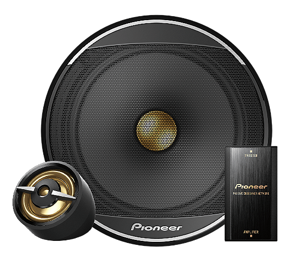 Alto Falantes Kit 2 Vias Pioneer Ts-a1608c 80wrms 6,5 Novo