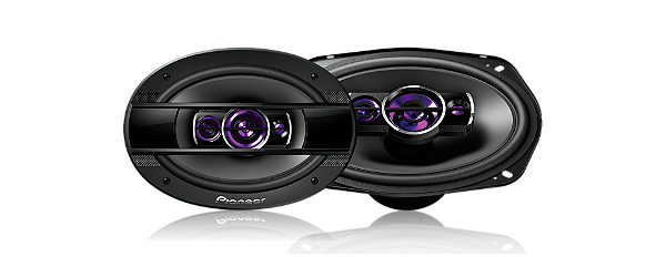 Pioneer BR TS-6960BR Preto Par Alto Falantes Quadriaxial 6x9 100w Rms