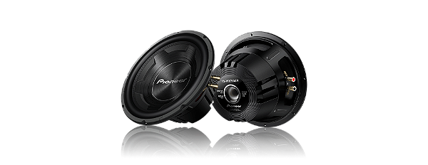 Alto Falante Subwoofer Pioneer 600w Rms Sub 12pol Ts-w3090br Cor Preto