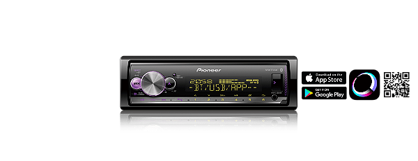 Media Receiver Pioneer Mvh-x3000br Bluetooth Spotify Usb